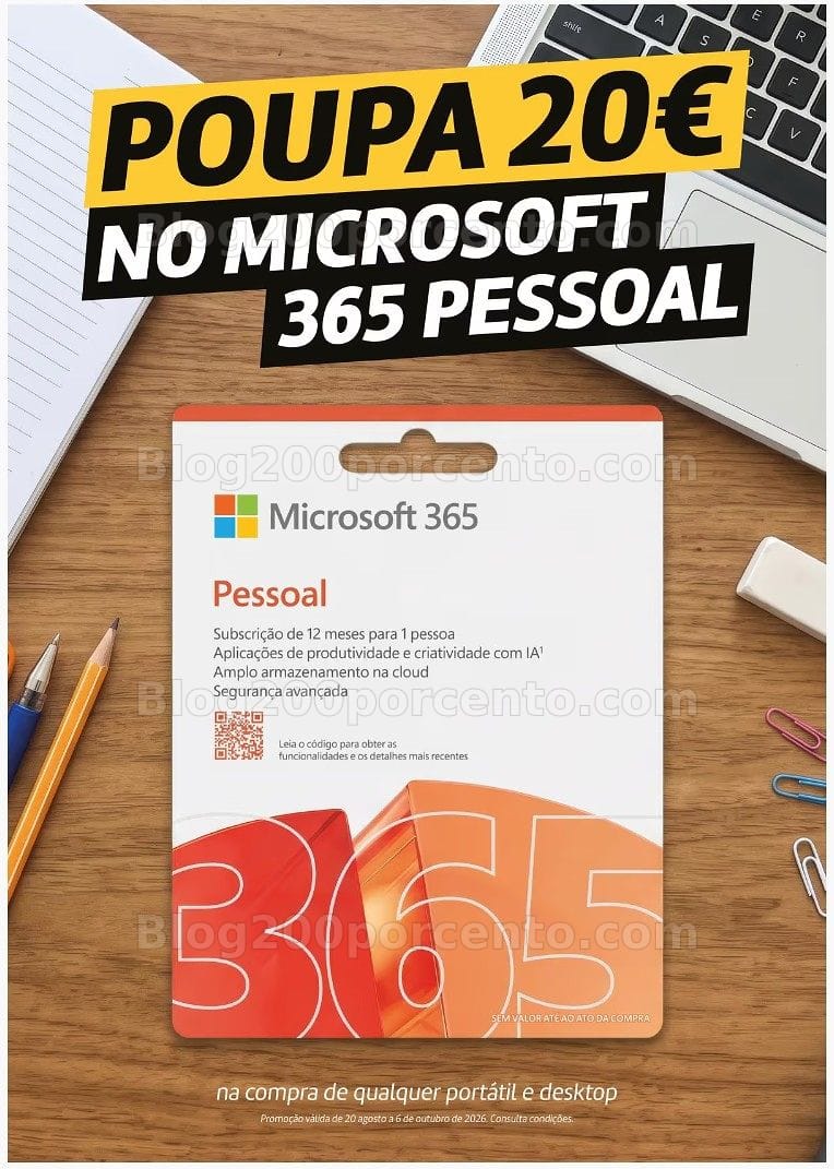 Antevisão Folheto RADIO POPULAR Regresso às Aulas Promoções de 1 a 30 setembro